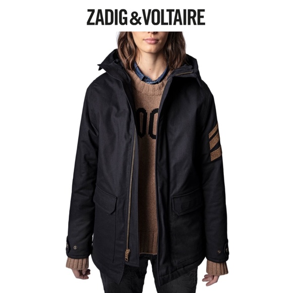 Zadig and Voltaire Kyliana Parka - Picture 1 of 10